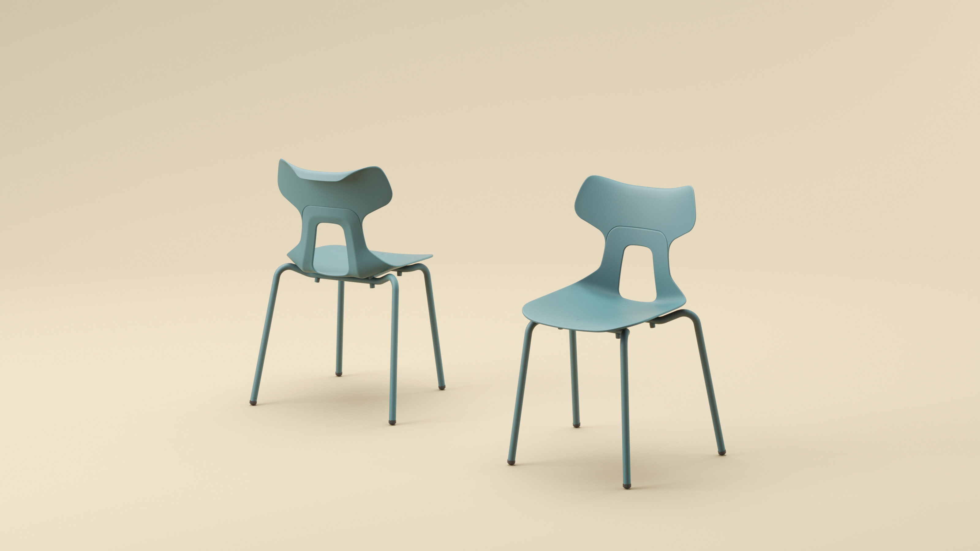 ALBA plastic chair designed by CB Design Lab for Minyi