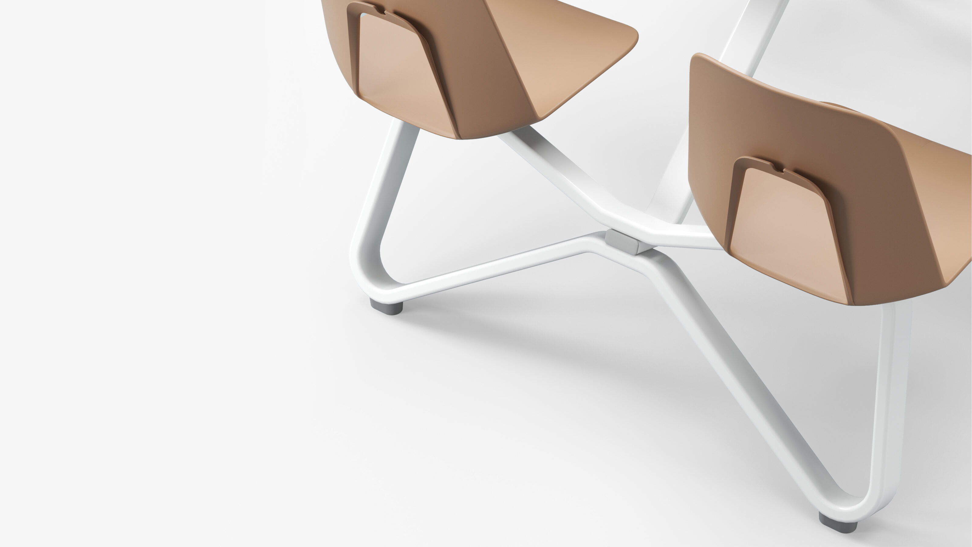 BOW canteen table designed by CB Design Lab for Minyi