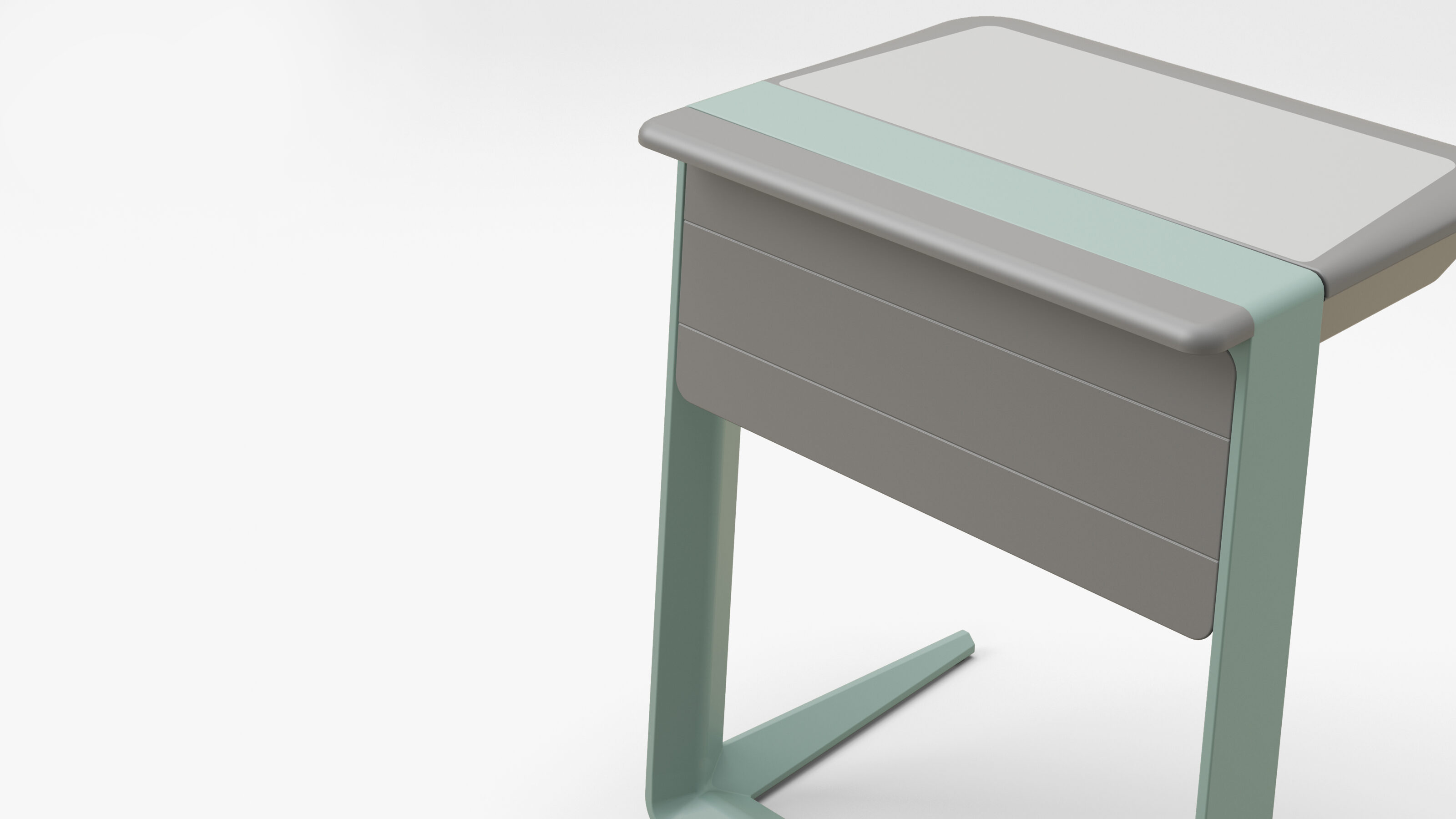 LOOP desk is designed by CB Design Lab for MINYI